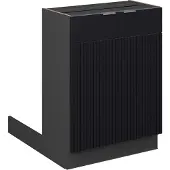 Vicco Keukeneiland Fame-Line Zwart gestreept 60 cm zonder werkblad, Model 50883
