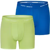 Happy Shorts Onderbroek blauw / lichtgroen