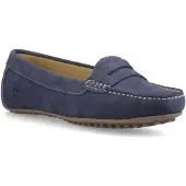 Sperry Tubarao Slip On Nubuck Dames Navy Moccasins Schoenen