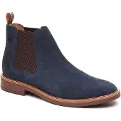 Base london Sussex Chelsea Boot Leer Heren Navy Boots