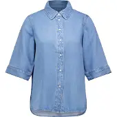 Object Blouse 'OBJFrame' blauw denim