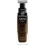 Nyx Facial make-up Foundation Can't Stop Won't Stop Foundation 42 Deep Walnut
