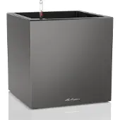Lechuza Zelfbewaterende Lechuza Anthracite Bloempot (40 x 40 x 76 cm)