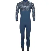 BEUCHAT Atoll 2 Mm Back Zip Diving Wetsuit Grijs 3XL Man