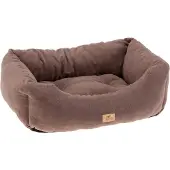 Ferplast hondenmand, hondenbank, kattenbed COCCOLO, microfleece, 60 cm, zachte microvezel