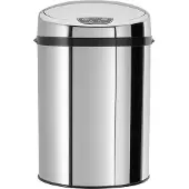 Echtwerk roestvrijstalen afvalbak voor badkamers 9L MET IR-SENSOR - INOX