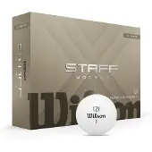 Wilson - Staff Model X Witte Golfballen (12 stuks) – Tour-prestaties met maximale afstand en spin