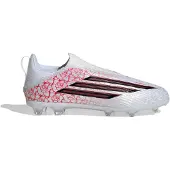 Adidas F50 Lamine Yamal League Veterloze Gras / Kunstgras Voetbalschoenen (MG) Kids Wit Felrood Zwart