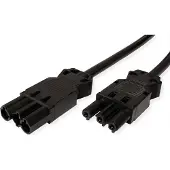 Bachmann installatiestekker stroomkabel - Wieland GST18 - GST18 / zwart - 0,30 meter