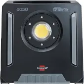 Brennenstuhl Multi Batterij LED Hybride Bouwlamp 6050 MH (60W, 6200lm, IP65, Werklamp compatibel met 18V batterijen van 5 verschillende fabrikanten, 5m RN kabel, zonder accu, Engineered in Germany)