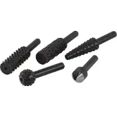 Wolfcraft Set raspen/verzinkboren | 5-delig | 1 set - 2540000