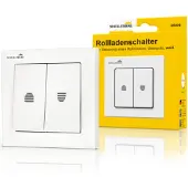 SCHELLENBERG Rolgordijnbedieningsschakelaar, inclusief frame met frame