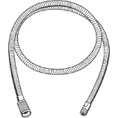 GROHE - Uittrekbare doucheslang, chroom 46092000