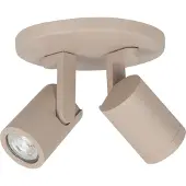 Highlight Zand opbouwspot Halo 2x GU10 - draaibaar