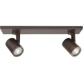 Highlight 2 Lichts Opbouwspot Halo Choco Gu10