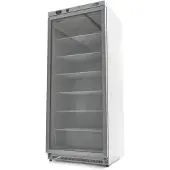 Maxima Vrieskast - 600 L - Wit - met Glazen Deur