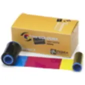 Zebra Etiketteringstape, ZC350 RIBB KLEUR-YMCKLL 200 IM (Veelkleurig)