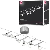 Paulmann Salt 94145 Kabelsysteem compleet GU5.3 50 W LED Chroom (mat)