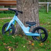 TickiT loopfiets Whizz blauw - balansfiets voor peuters en kleuters.