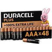 Duracell Plus - batterij - AAA Alkaline - 48 stuks