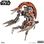 Ugears 3D Modelbouw - Droideka - Star Wars - Mechanisch Bouwpakket Hout - Educatief Speelgoed