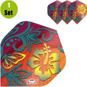 Bull's Powerflite S100 Flora Hicus Std. - Dart Flights