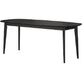 Ebuy24 Ronin eetkamertafel 90x200cm ask decor zwart.