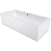 Mexen Cube rechthoekig bad 160 x 70 met omkasting, wit - 55051607000X