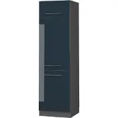 Vicco Fame-Line Koelkast ombouwkast – 60 cm Donkerblauw hoogglans