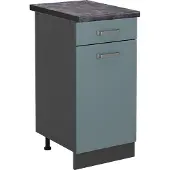 Vicco R-Line Keukenonderkast – 40 cm, WB Antraciet Blauw-grijs