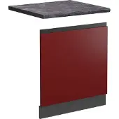 Vicco R-Line Frontpaneel – 60 cm, WB Antraciet Rood