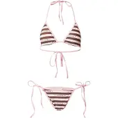 Juicy Couture Bikini bruin / oudroze