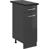 Vicco R-Line Keukenonderkast – 30 cm, WB Antraciet Antraciet Hoogglans