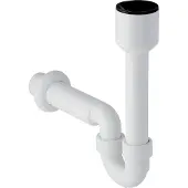 Geberit Uitstortsifon 40 Mm + Mof Wit