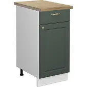 Vicco Fame-Line Keukenonderkast – 40 cm, WB Eik Groen-Goud Landhuis