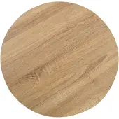 vidaXL Bistrotafel 50 cm MDF lichtbruin