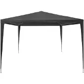 vidaXL Partytent 3x4 m PE antraciet