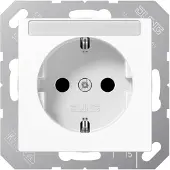 JUNG A 1520 BFKINA WW - Type F - Wit - Thermoplastisch materiaal - Universeel - 250 V - 16 A