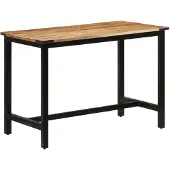 Prolenta Maison Exclusive - Eettafel 110x60x76 cm, massief mangohout
