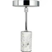 Dyberg Larsen Tafellampe , Starlight, dimbare, Metallic, Woonkamer, Metaal, Designer