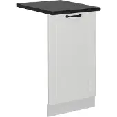 Vicco R-Line Vaatwasserfrontpaneel – 45 cm, WB Antraciet Wit Landhuis