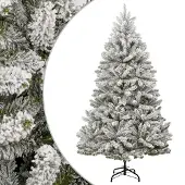 Prolenta Maison Exclusive - Kunstkerstboom, inklapbaar, besneeuwd, 180 cm
