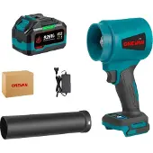 OEM Elektrische turboblazer, borstelloze motor, hoge efficiëntie, 1 batterij, EU-stekker