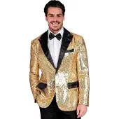 Widmann Showmaster Golden Glam Pailletten Colbert Man