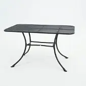 Vita Tafel metaal 130x80cm antra