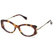 Max mara MM5204 52/16/140 Donker havana Voorzijde acetaat VROUW MM5204
