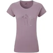 Mountain Equipment - Women's Mountain Flower Tee - T-shirt 34, roze