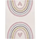 Tapis.fr Kindertapijt Kosmos roze 200x290 cm