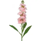 Viana Levkoje roze bloem kunstmatig als echte stengelbloem 78cm