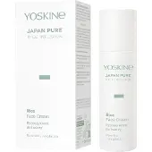 Yoskine Japan Pure Rice Infusion Gezichtscrème – Intense Hydratatie met Rijstextract + Hyaluronzuur – Voedende Dag- & Nachtcrème – Voor Alle Huidtypes – 50 ml